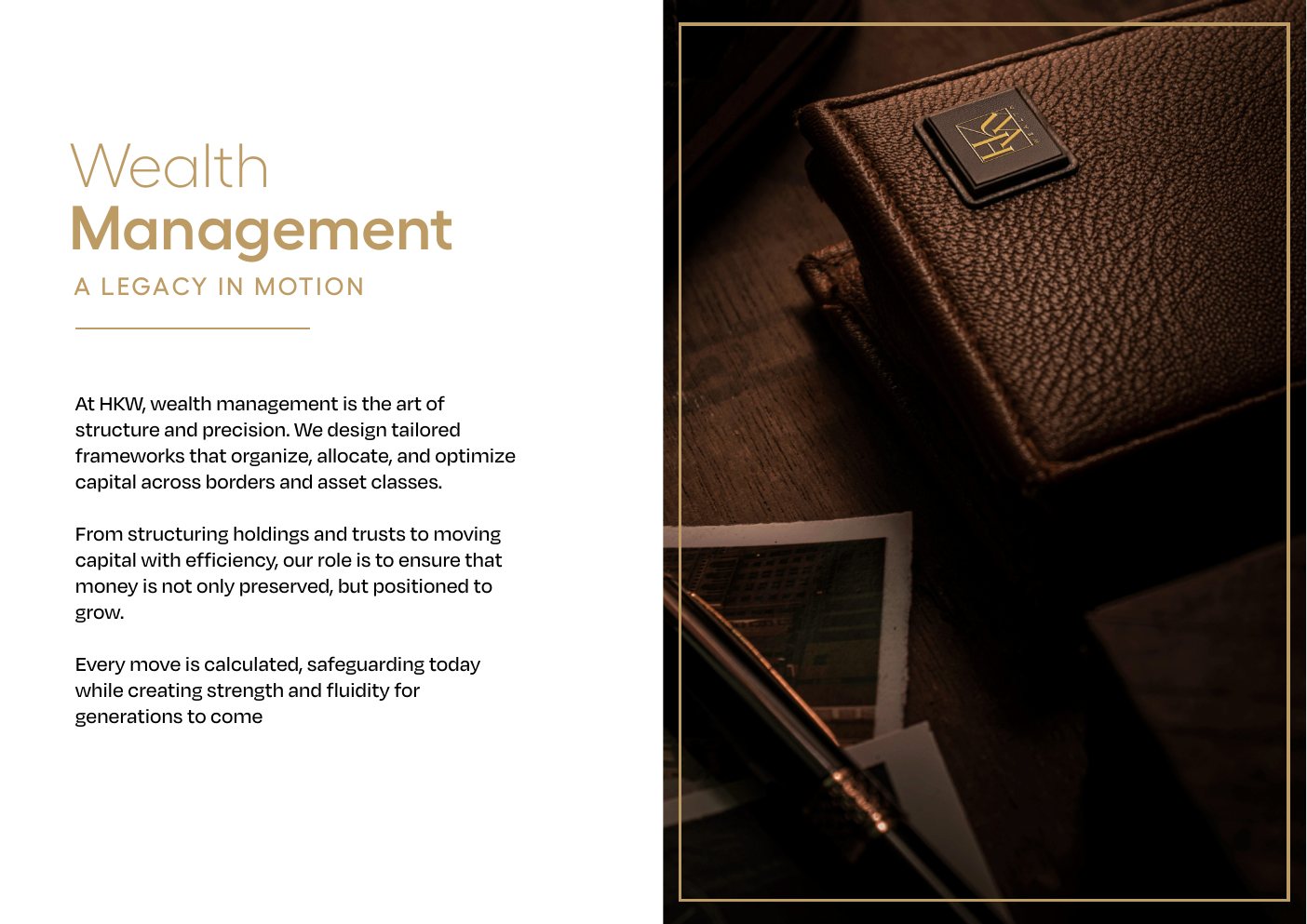 Wealth management