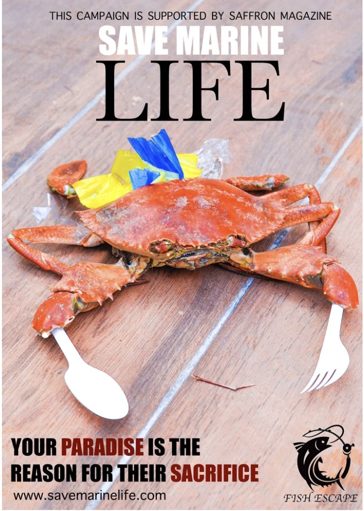 Save Marine Life campaign poster